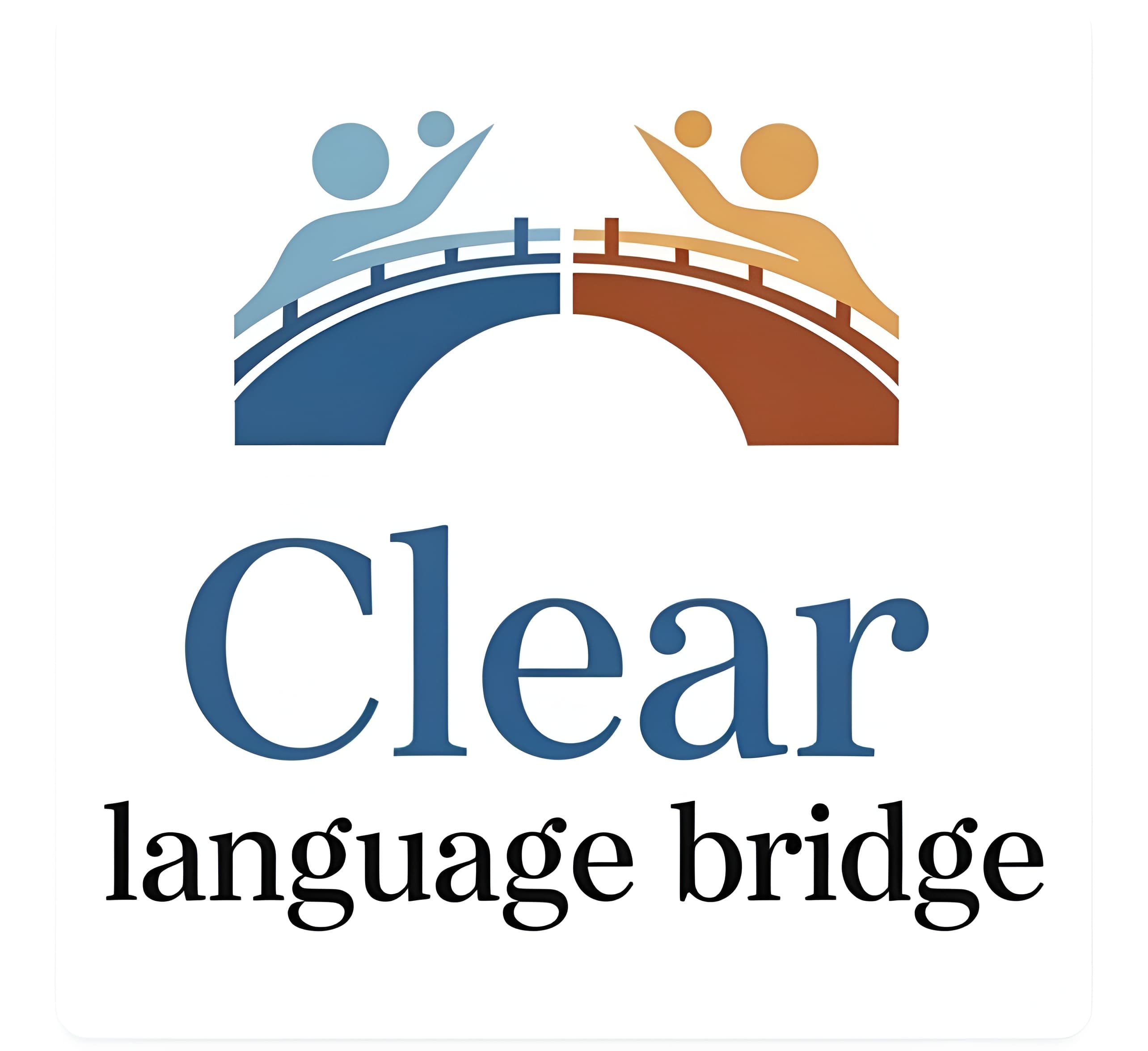 Clear Language Bridge logo